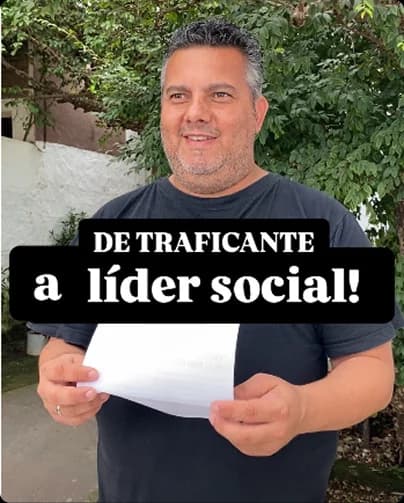 De traficante a líder social